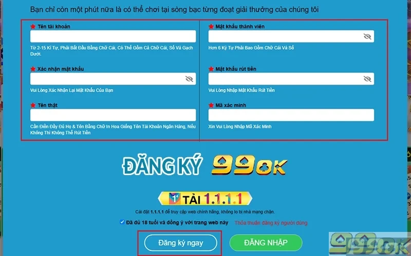 99OK Brands 🎖️ Link Đăng Nhập Nhà Cái 99OK Mới Nhất Đăng ký 99OK